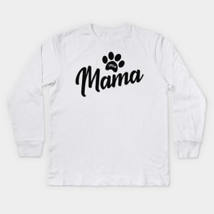 Fur mama Kids Long Sleeve T-Shirt